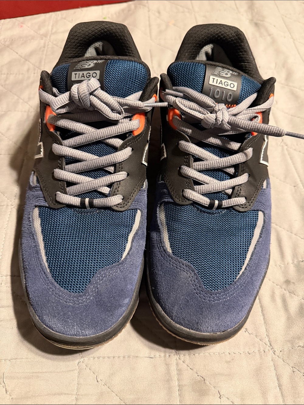 New Balance Men's NB Numeric Tiago Lemos 1010 - Blue Black Sneaker Shoes